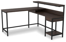 Load image into Gallery viewer, Camiburg - Warm Brown - L-desk With Storage