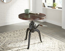 Load image into Gallery viewer, Sparrow - Round Crank Table - Dark Brown