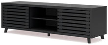 Load image into Gallery viewer, Danziar - Black - Extra Large TV Stand