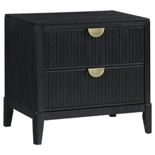 Load image into Gallery viewer, Brookmead - 2-Drawer Nightstand - Black