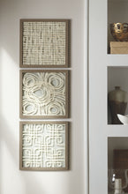 Load image into Gallery viewer, Odella - Cream / Taupe - Wall Decor Set (Set of 3)