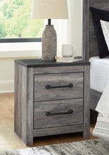 Load image into Gallery viewer, Bronyan - Dark Gray - Two Drawer Night Stand