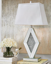 Load image into Gallery viewer, Prunella - Silver Finish - Mirror Table Lamp