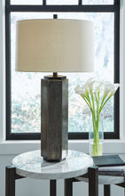Load image into Gallery viewer, Dirkton - Antique Pewter Finish - Metal Table Lamp