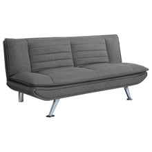 Load image into Gallery viewer, Julian - Upholstered Tufted Convertible Sofa Bed - Gray