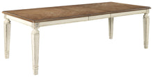 Load image into Gallery viewer, Realyn - Chipped White - Rectangular Dining Room Extension Table