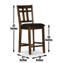 Load image into Gallery viewer, Saranac - Counter Chair (Set of 2) - Dark Brown