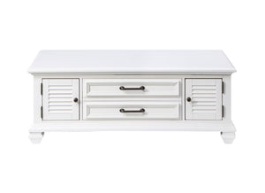 Charlestown - Lift Top Coffee Table - White