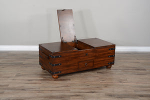 Santa Fe - Trunk Coffee Table - Dark Brown