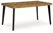 Load image into Gallery viewer, Blondon - Brown / Black - Rectangular Drm Table Set (Set of 7)