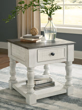 Load image into Gallery viewer, Havalance - White / Gray - Square End Table