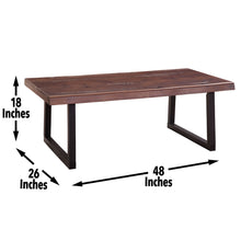 Load image into Gallery viewer, Jennings - Live Edge Cocktail - Brown