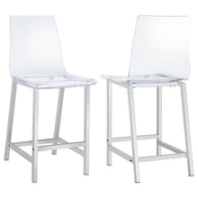 Load image into Gallery viewer, Juelia - Chrome Stools (Set of 2)