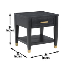 Load image into Gallery viewer, Yves - End Table - Black