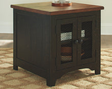 Load image into Gallery viewer, Valebeck - Black / Brown - Rectangular End Table