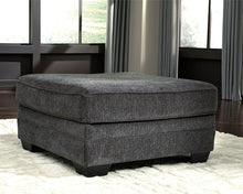 Load image into Gallery viewer, Tracling - Slate - Oversized Accent Ottoman