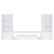 Load image into Gallery viewer, Jude - 3 Piece TV Entertainment Center - White High Gloss