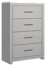 Load image into Gallery viewer, Cottonburg - Light Gray / White - Four Drawer Chest