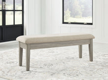 Load image into Gallery viewer, Parellen - Beige / Gray - Upholstered Storage Bench