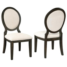 Load image into Gallery viewer, Twyla - Oval Back Dining Side Chair (Set of 2) - Dark Cocoa