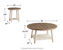 Load image into Gallery viewer, Bolanbrook - White / Brown / Beige - Occasional Table Set (Set of 3)