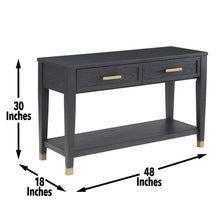 Load image into Gallery viewer, Yves - Sofa Table - Black