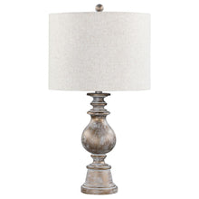 Load image into Gallery viewer, Brie - Drum Shade Urn Table Lamp - Antique Gold