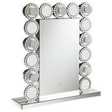 Load image into Gallery viewer, Aghes - Vanity Mirror With Lighting - Silver