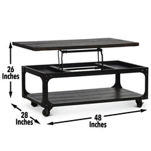 Load image into Gallery viewer, Sherlock - Lift Top Cocktail Table - Brown