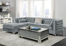 Load image into Gallery viewer, Bellaire - Upholstered Storage Chaise Sectional Sofa - Gray