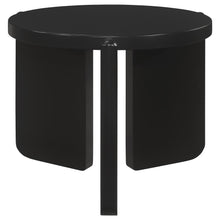 Load image into Gallery viewer, Cordova - Round Solid Wood End Table - Black