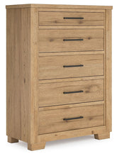 Load image into Gallery viewer, Galliden - Light Brown - Five Drawer Chest