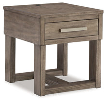 Load image into Gallery viewer, Loyaska - Grayish Brown - Rectangular End Table