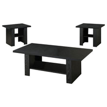 Load image into Gallery viewer, Rodez - 3 Piece Engineered Wood Coffee Table Set - Black Oak