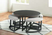 Load image into Gallery viewer, Yukon - Coffee Table With Stools - Brown
