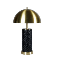Load image into Gallery viewer, Table Lamp - Gold &amp; Black