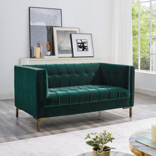 Load image into Gallery viewer, Isaac - Stitch Velvet Loveseat