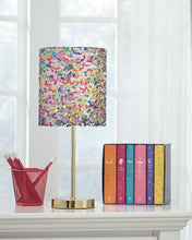 Load image into Gallery viewer, Maddy - Purple - Metal Table Lamp