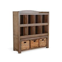 Load image into Gallery viewer, Doe Valley - Storage Bookcase And Bench - Light Brown