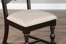 Load image into Gallery viewer, Scottsdale - Ladderback Side Chair With Cushion Seat - Black / White