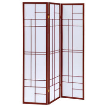 Load image into Gallery viewer, Katerina - 3-Panel Room Divider Folding Shoji Screen - Cherry