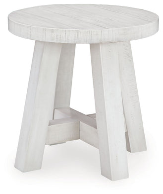 Jallison - Off White - Round End Table