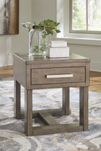 Load image into Gallery viewer, Loyaska - Grayish Brown - Rectangular End Table