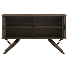 Load image into Gallery viewer, Wes - 2 Door Sideboard Buffet Storage Cabinet - Dark Walnut