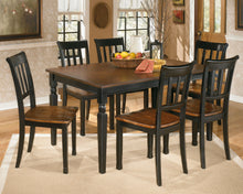 Load image into Gallery viewer, Owingsville - Black / Brown - Rectangular Dining Room Table