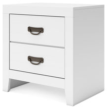 Load image into Gallery viewer, Binterglen - White - Two Drawer Night Stand