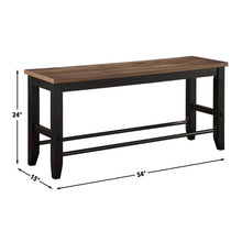 Load image into Gallery viewer, Bermuda - Counter Bench - Black