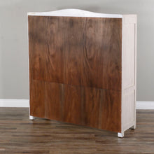 Load image into Gallery viewer, Storage Bookcase And Bench - White