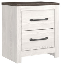 Load image into Gallery viewer, Gerridan - White / Gray - Two Drawer Night Stand