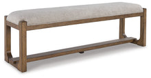 Load image into Gallery viewer, Cabalynn - Oatmeal / Light Brown - Large Uph Dining Room Bench